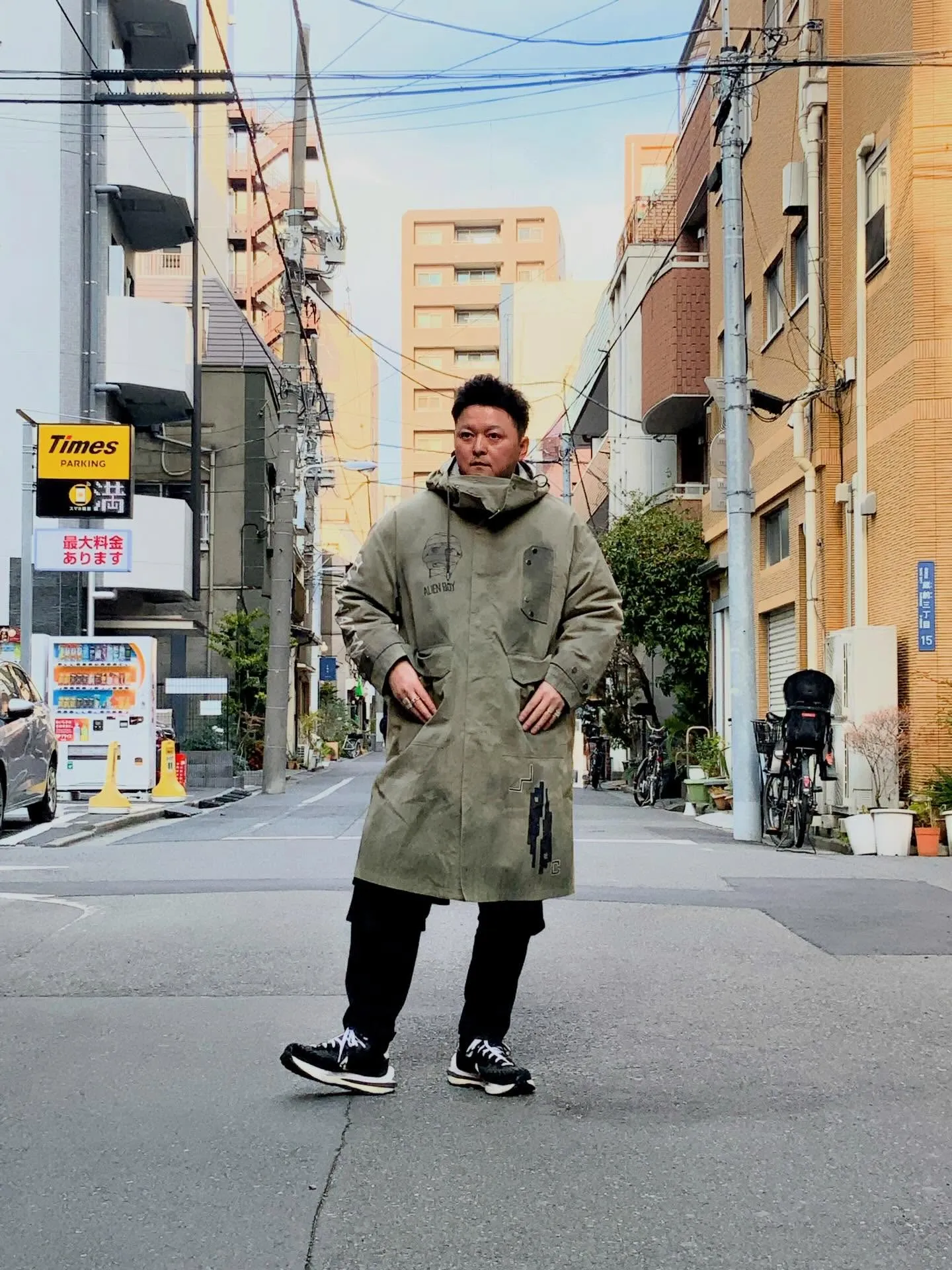 一点モノのモッズコート🧥